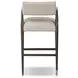Waldon Charter Oatmeal Performance Fabric Bar Stool