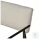 Waldon Charter Oatmeal Performance Fabric Bar Stool
