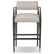 Waldon Charter Oatmeal Performance Fabric Bar Stool