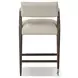 Waldon Charter Oatmeal Performance Fabric Counter Height Stool