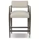 Waldon Charter Oatmeal Performance Fabric Counter Height Stool