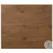 Eaton Amber Oak Resin King Upholstered Bed