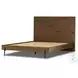 Eaton Amber Oak Resin Upholstered Bedroom Set