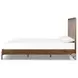 Eaton Amber Oak Resin Upholstered Bedroom Set