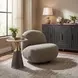 Trazo Black 4 Door Accent Cabinet