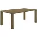Castlewood Brown Oak 71" Rectangular Dining Table