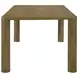 Castlewood Brown Oak 71" Rectangular Dining Table