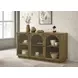 Castlewood Brown Oak 71" Sideboard