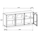 Castlewood Brown Oak 71" Sideboard