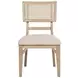Kailani Beige Oak Side Chair Set Of 2