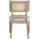 Kailani Beige Oak Side Chair Set Of 2
