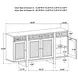 Kailani Beige Oak Sideboard