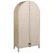 Kailani Beige Oak Vitrine Cabinet