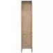 Kailani Beige Oak Vitrine Cabinet