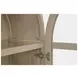 Kailani Beige Oak Vitrine Cabinet