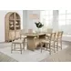 Kailani Beige Oak Counter Height Dining Table