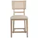 Kailani Beige Oak Counter Height Stool Set Of 2