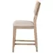 Kailani Beige Oak Counter Height Stool Set Of 2