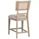 Kailani Beige Oak Counter Height Stool Set Of 2