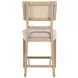 Kailani Beige Oak Counter Height Stool Set Of 2