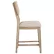 Kailani Beige Oak Counter Height Stool Set Of 2