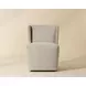 Marbella Piccolo Prosecco Performance Fabric Upholstered Wheeled Dining Chair