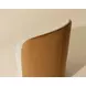 Opaline Meg Taupe and Meg Gold Upholstered Swivel Dining Chair