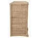 Celine Natural Rattan 4 Drawer Soft Close Sculptural Accent Chest