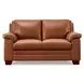 Ironvale Nutmeg Leather Living Room Set