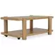 Taos Toasted Hemlock Rectangular Cocktail Table