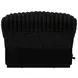 Comet Black Rocker Recliner