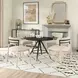 Equinox Oyster Gray Upholstered Dining Chair Set of 2