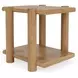 Taos Toasted Hemlock Rectangular End Table