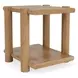 Taos Toasted Hemlock Rectangular End Table