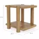 Taos Toasted Hemlock Rectangular End Table
