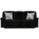 Comet Black Lay Flat Reclining Living Room Set