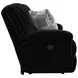 Comet Black 85" Lay Flat Reclining Sofa