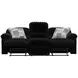 Comet Black Lay Flat Reclining Living Room Set