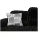 Comet Black 85" Lay Flat Reclining Sofa