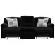 Comet Black Lay Flat Reclining Living Room Set