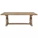 Brockway Barley Brown Extendable Rectangular Dining Table