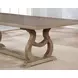 Brockway Barley Brown Extendable Rectangular Dining Table