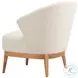 Leque Tawny Beige Accent Chair