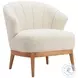 Leque Tawny Beige Accent Chair