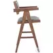 Delhi Gray Counter Height Stool Set Of 2