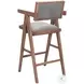 Delhi Gray Bar Stool Set Of 2