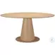 Disque Natural Oval Dining Table