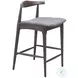 Tuzka Gray Counter Height Stool Set Of 2