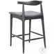 Tuzka Gray Counter Height Stool Set Of 2