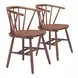 Stenger Walnut Dining Chair Set of 2